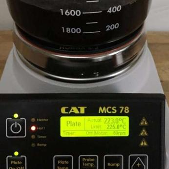 How to Purge Ethanol from Cannabis Oil Using the CAT MCS78 Hotplate Stirrer by CAT Scientific